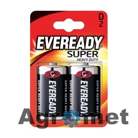 Bateria EVEREADY Super Heavy Duty, D, R20, 1.5V