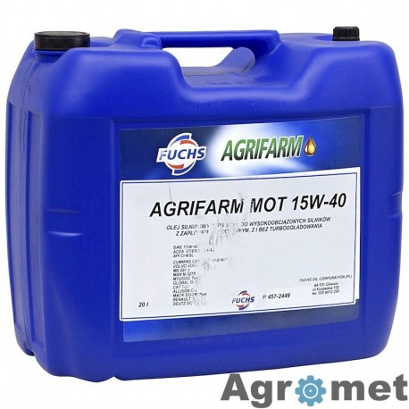 1074130720 Olej Agrifarm MOT 15W40, 20 l