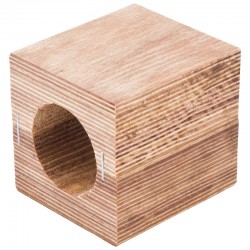 3025687106, 687106 Półpanewka drewniana wałka pośredniego wysypu, 60 x 65 mm, Claas